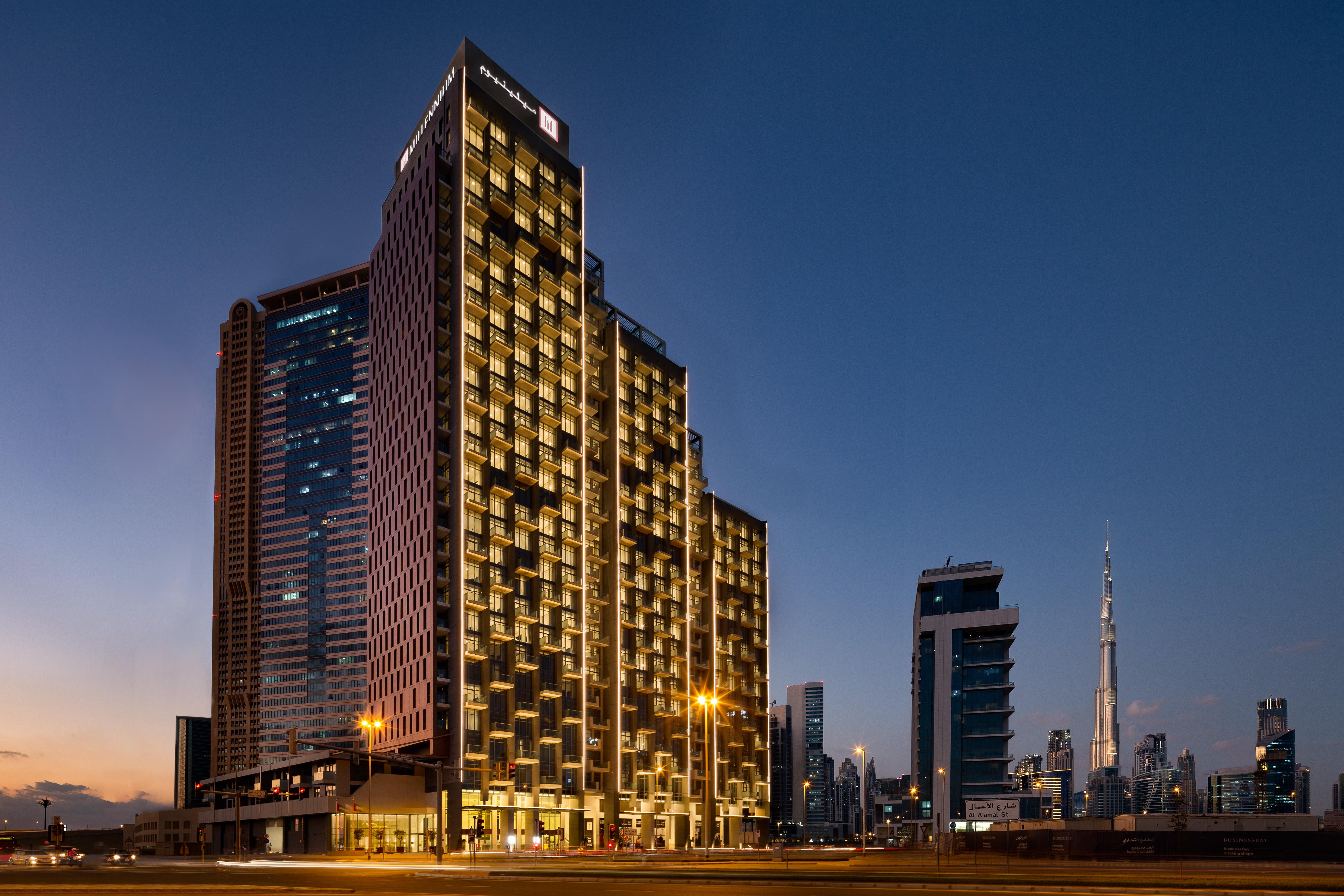 Millennium Atria Business Bay Aparthotel Dubai Exterior photo
